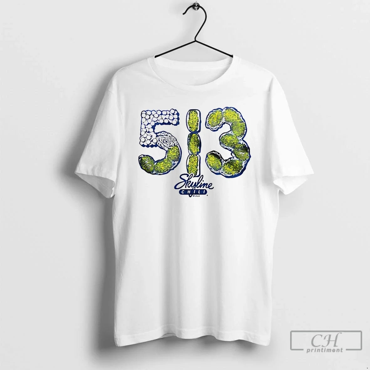 Classic 513 Skyline Chili - Adult & Kids T-Shirts, Sweatshirts & Hoodies apparel design preview 1