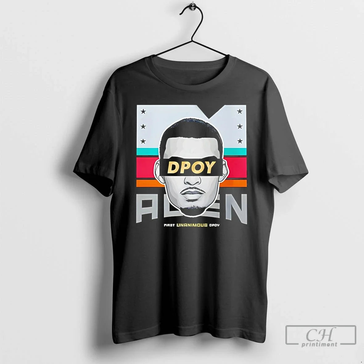 Classic Alien Victor Wembanyama First Unanimous Dpoy - Adult & Kids T-Shirts, Sweatshirts & Hoodies apparel design preview 1