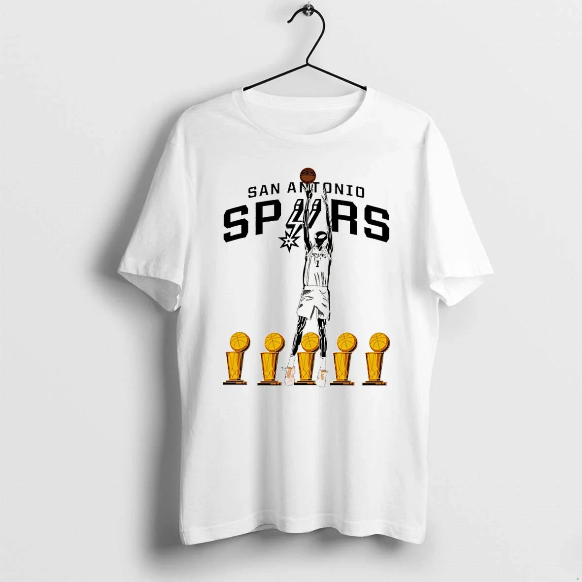 Classic Alien X Victor Wembanyama San Antonio Spurs - Adult & Kids T-Shirts, Sweatshirts & Hoodies apparel design preview 1