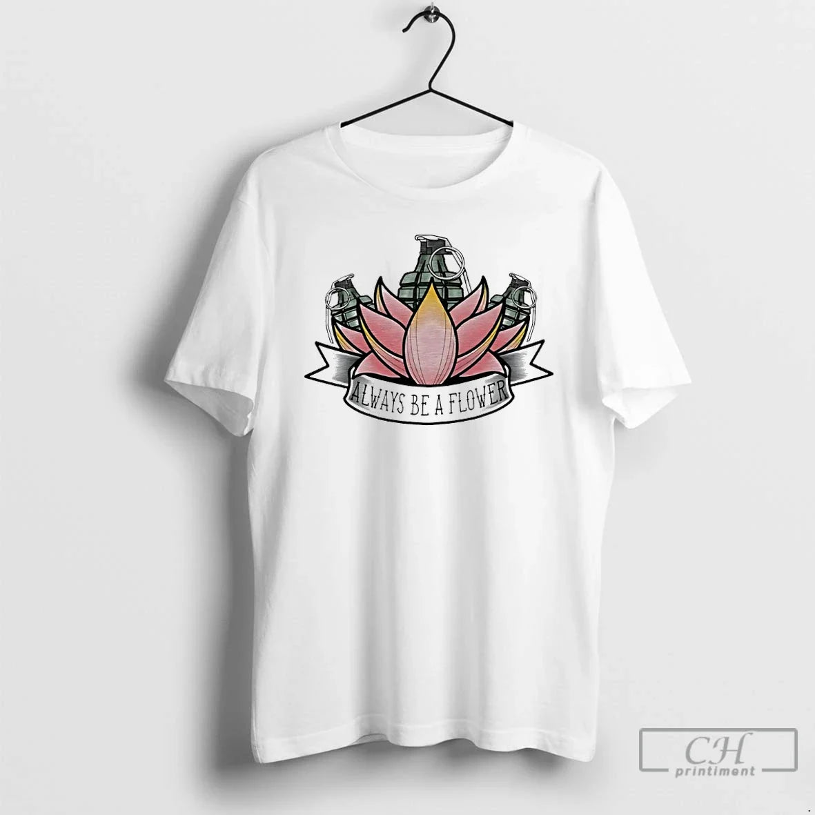 Classic Always Be A Flower - Adult & Kids T-Shirts, Sweatshirts & Hoodies apparel design preview 1