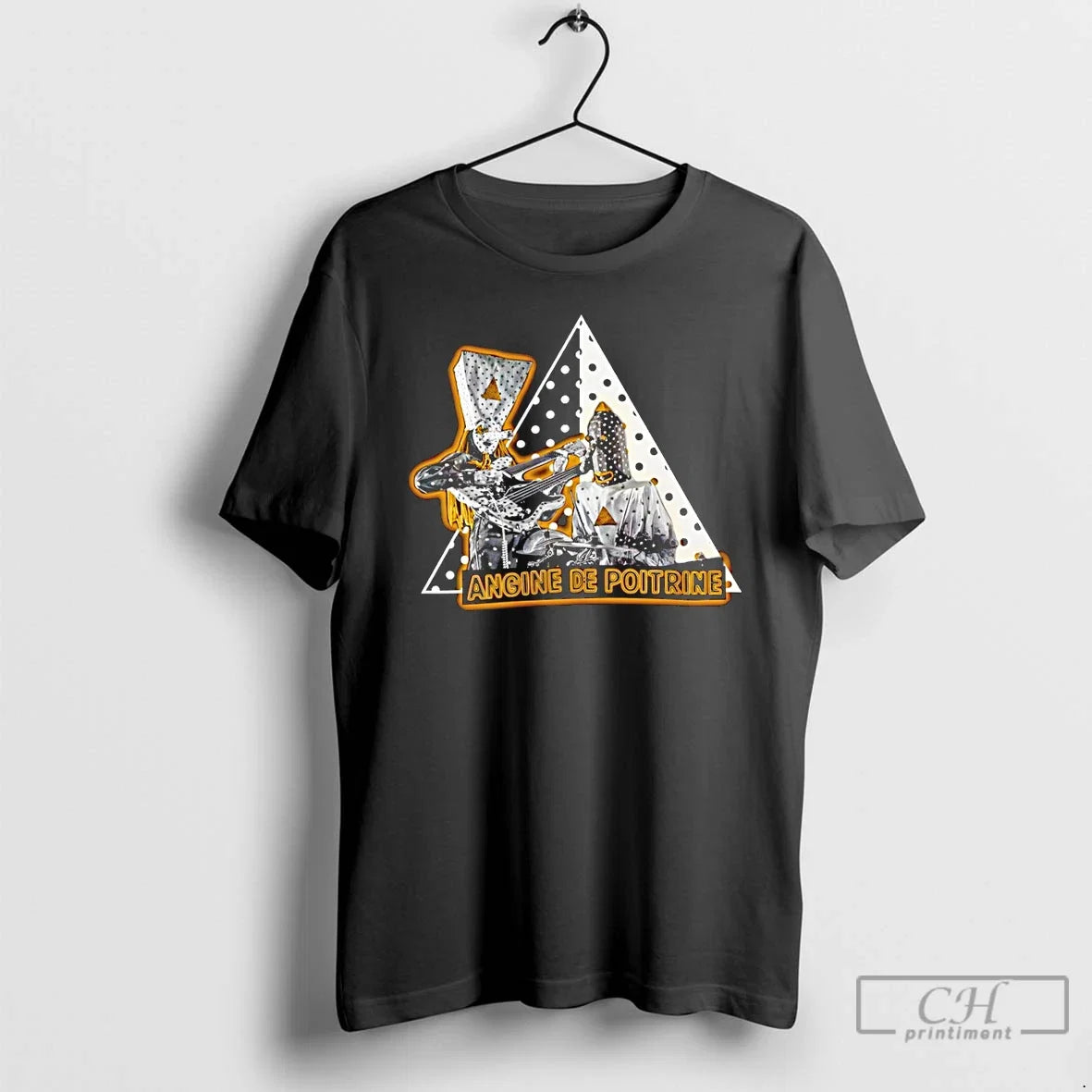 Classic Angine De Poitrine Band Photo Vintage - Adult & Kids T-Shirts, Sweatshirts & Hoodies apparel design preview 1