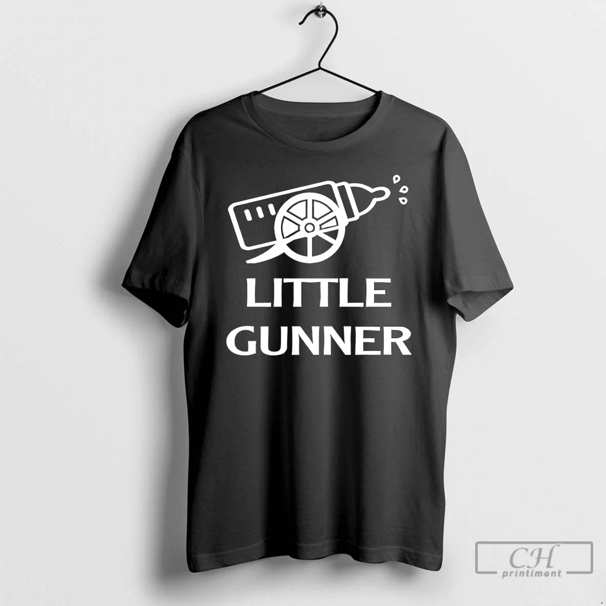 Classic Arsenal Baby Little Gunner Football 2026 - Adult & Kids T-Shirts, Sweatshirts & Hoodies apparel design preview 1