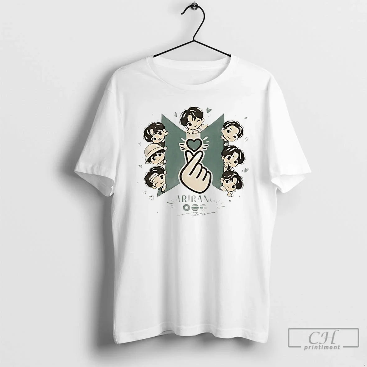 Classic Bts Chibi World K Pop Tour Bangtan 2026 - Adult & Kids T-Shirts, Sweatshirts & Hoodies apparel design preview 1