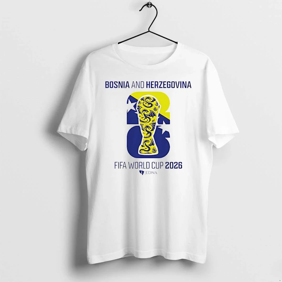 Classic Bosnia Herzegovina World Cup 2026 Trophy - Adult & Kids T-Shirts, Sweatshirts & Hoodies apparel design preview 1
