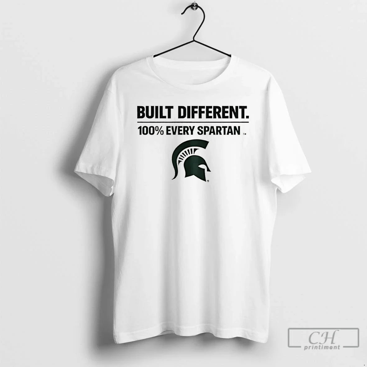 Classic Built Different Michigan State Spartans - Adult & Kids T-Shirts, Sweatshirts & Hoodies apparel design preview 1