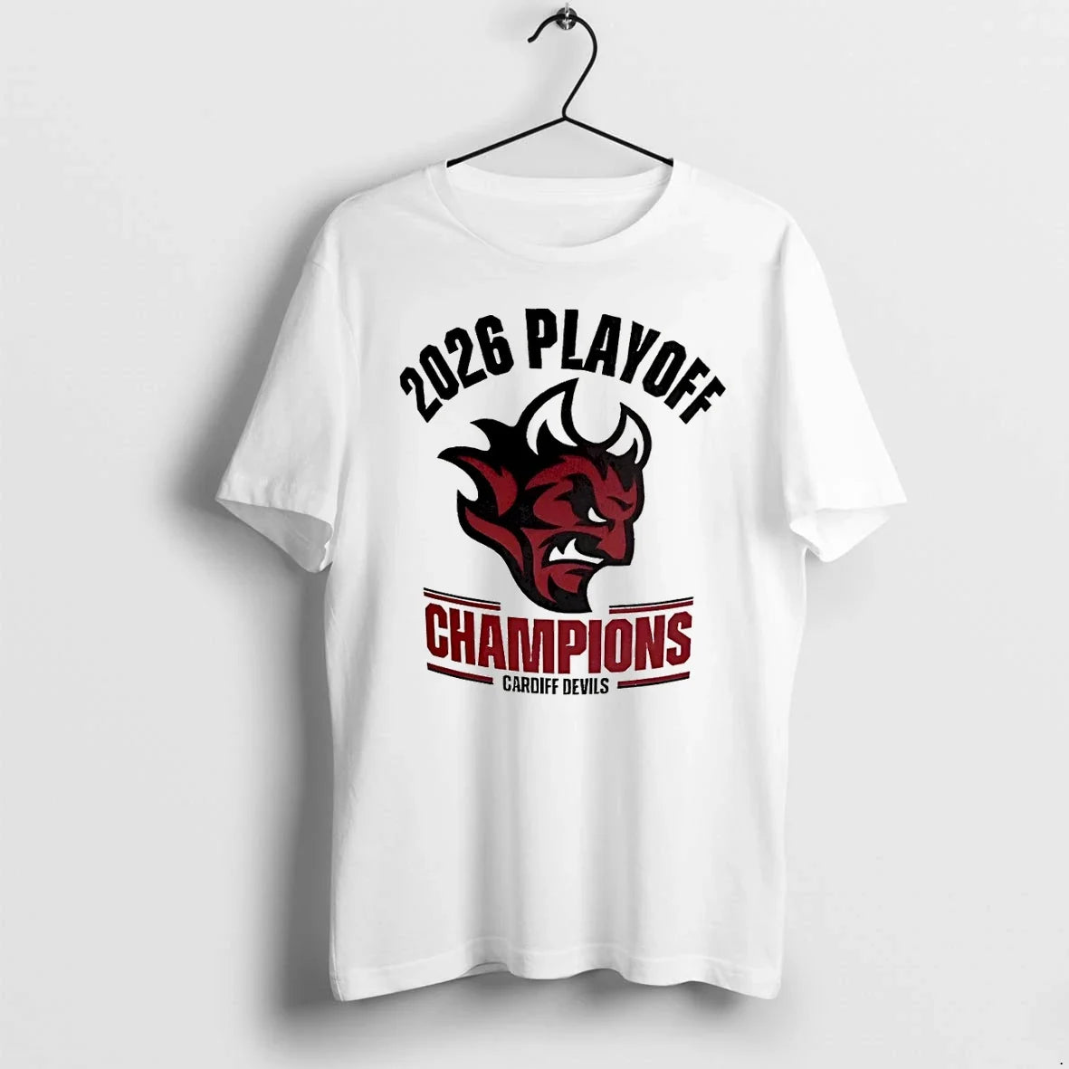 Classic Cardiff Devils Elite Ice Hockey League - Adult & Kids T-Shirts, Sweatshirts & Hoodies apparel design preview 1