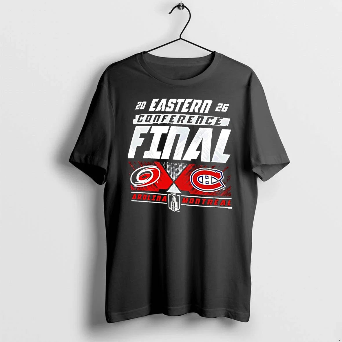 Classic Carolina Hurricanes And Montreal Canadiens - Adult & Kids T-Shirts, Sweatshirts & Hoodies apparel design preview 1