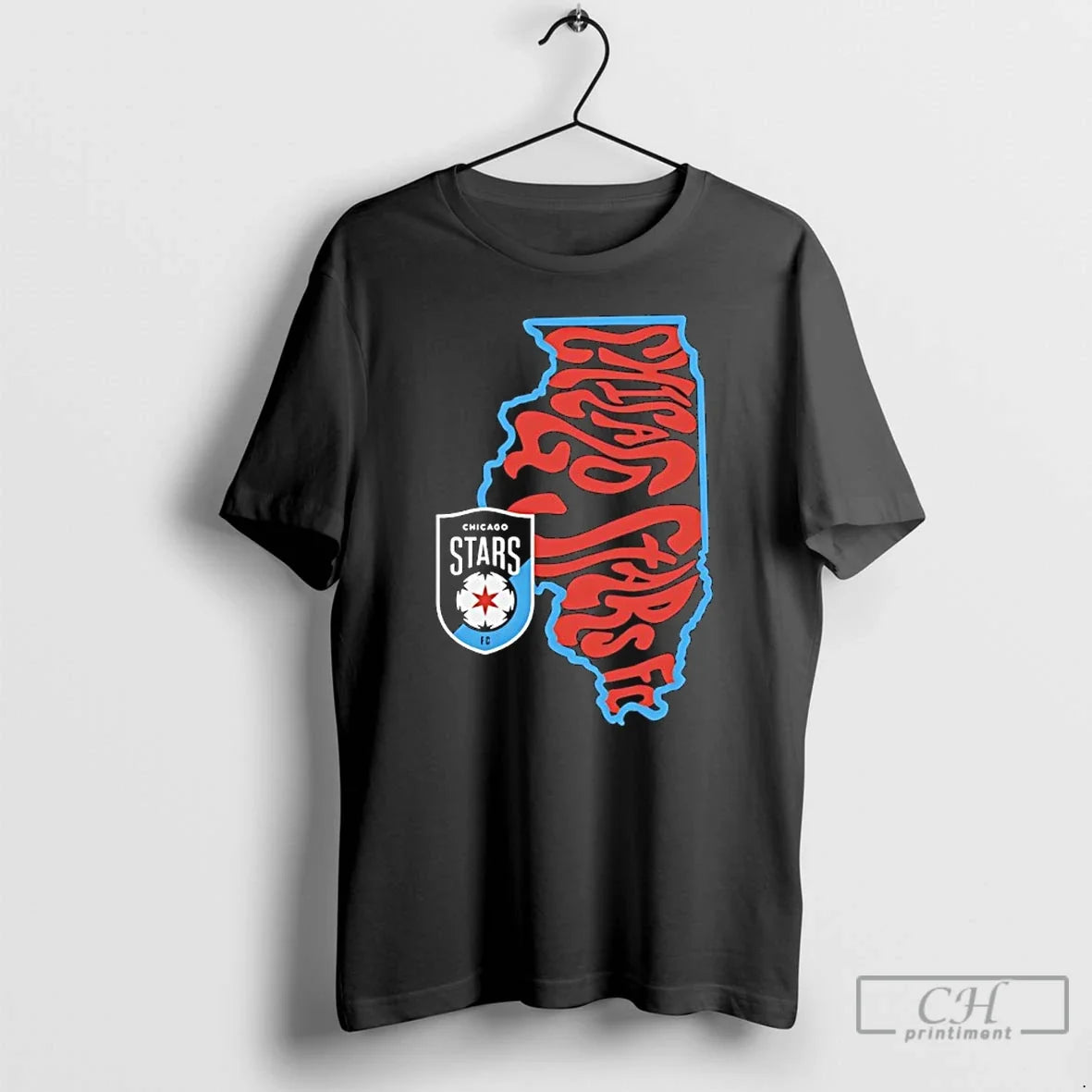 Classic Chicago Stars Fc Groovy Team State - Adult & Kids T-Shirts, Sweatshirts & Hoodies apparel design preview 1