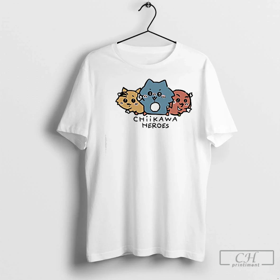 Classic Chiikawa Heroes - Adult & Kids T-Shirts, Sweatshirts & Hoodies apparel design preview 1