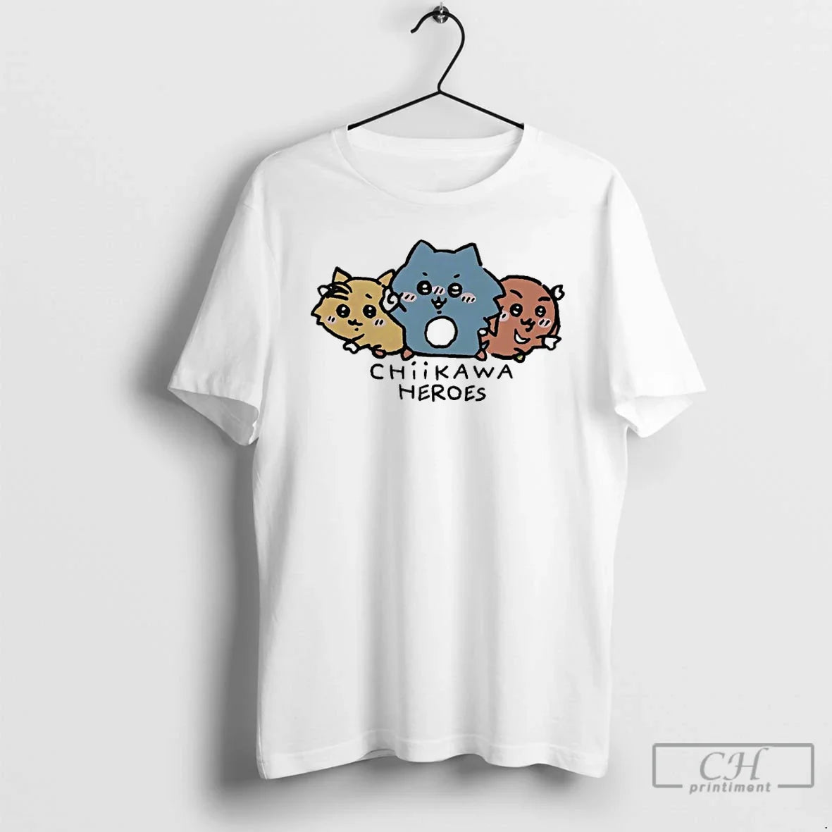 Classic Chiikawa Heroes - Adult & Kids T-Shirts, Sweatshirts & Hoodies apparel design preview 1