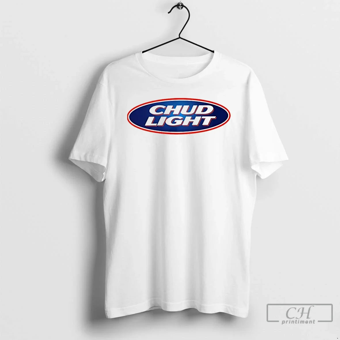Classic Chud Light Funny Parody Beer - Adult & Kids T-Shirts, Sweatshirts & Hoodies apparel design preview 1