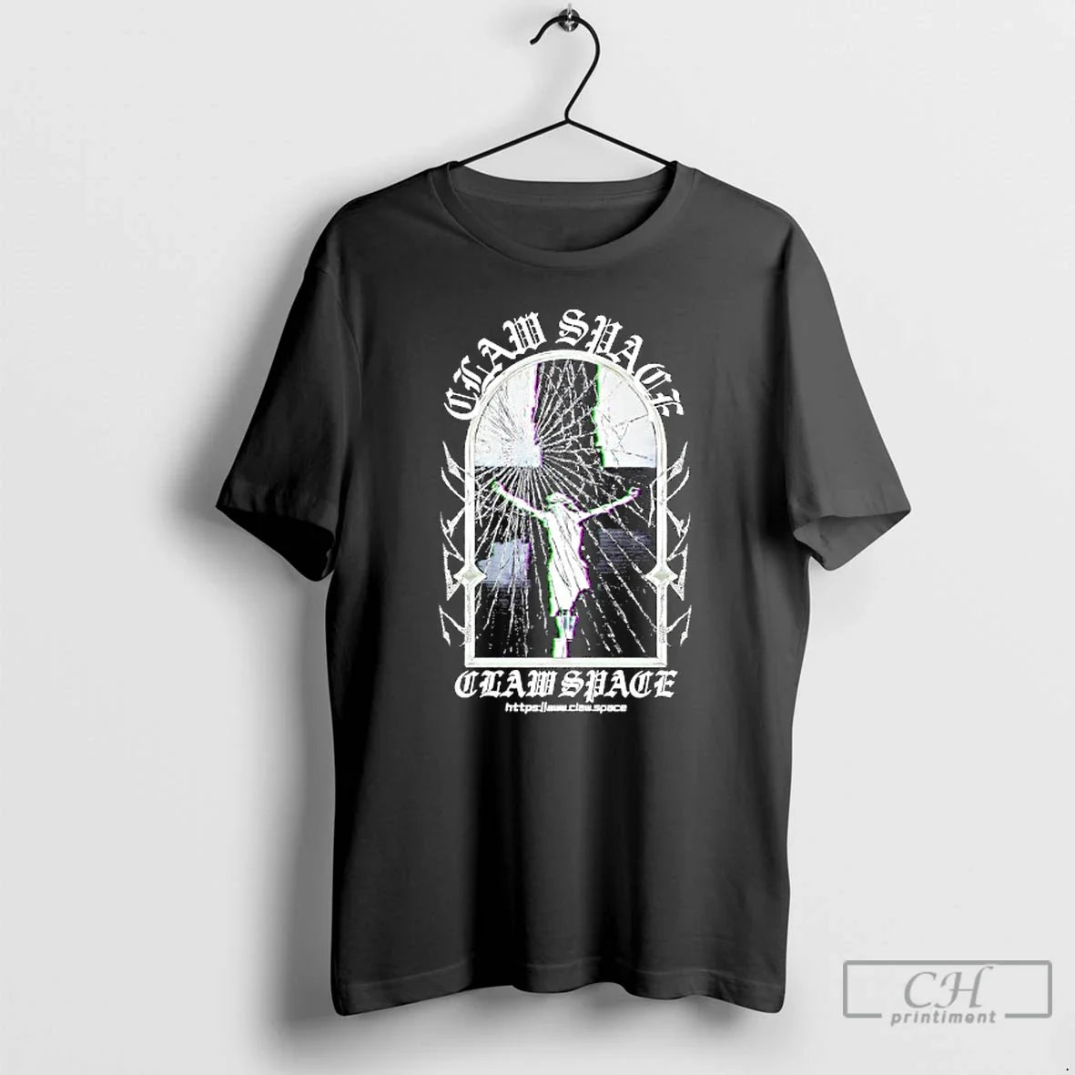 Classic Claw Space Mirror Broken - Adult & Kids T-Shirts, Sweatshirts & Hoodies apparel design preview 1