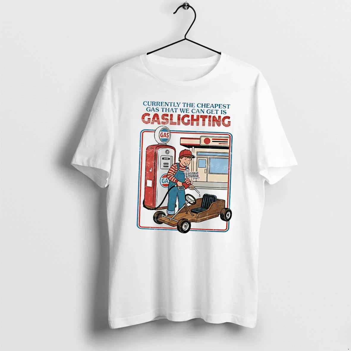 Classic Currently The Cheapest Gas That We Can Get Is - Adult & Kids T-Shirts, Sweatshirts & Hoodies apparel design preview 1
