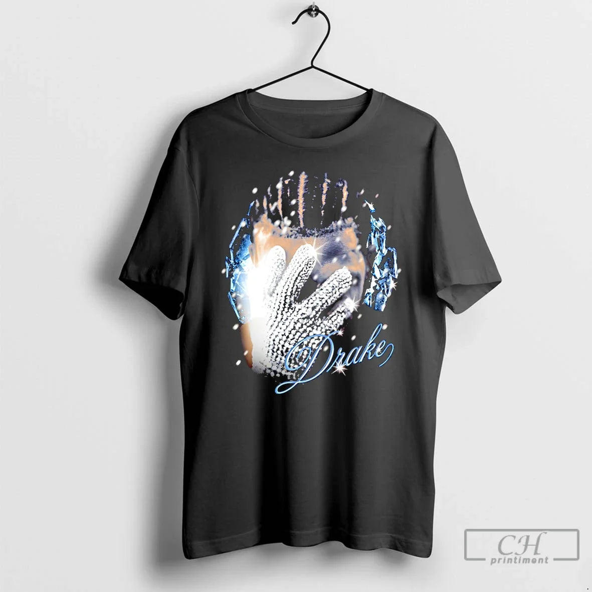 Classic Drake Is Iceman Album Diamond Glove - Adult & Kids T-Shirts, Sweatshirts & Hoodies apparel design preview 1
