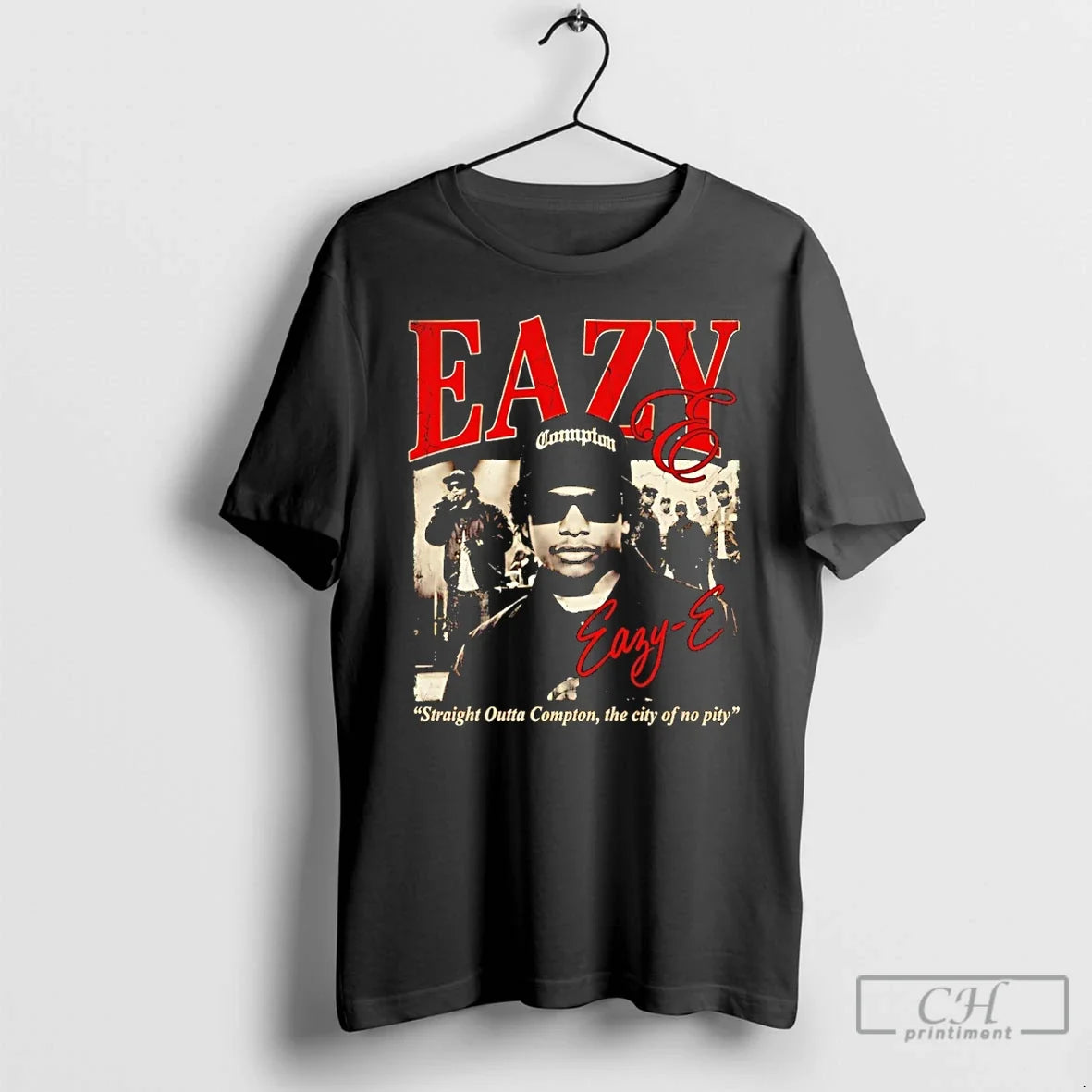 Classic Eazy E Straight Outta Compton The City Of No - Adult & Kids T-Shirts, Sweatshirts & Hoodies apparel design preview 1