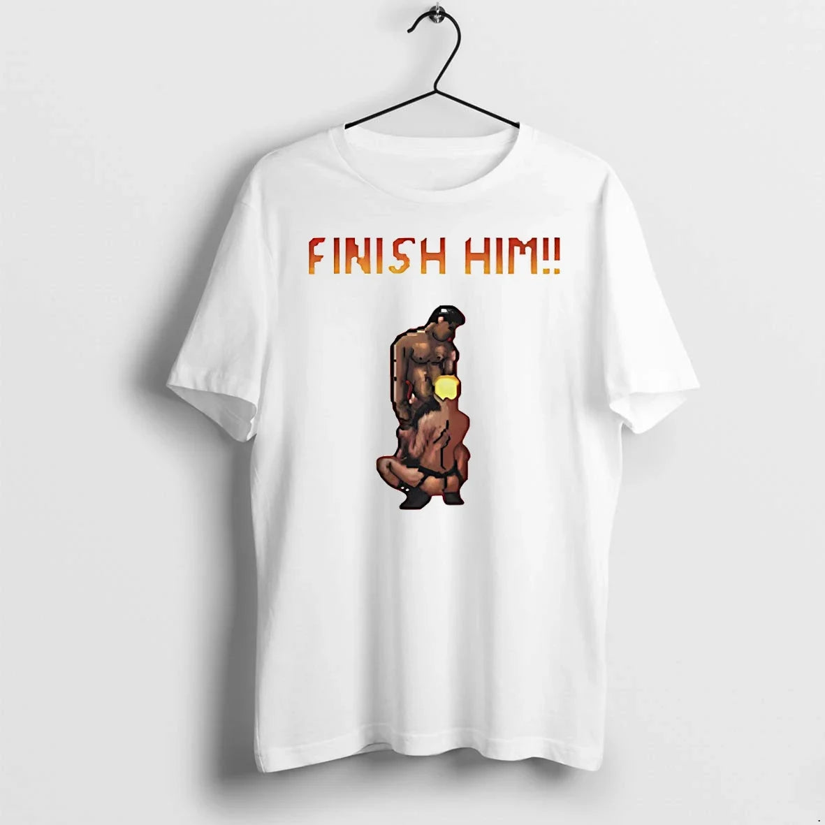 Classic Finish Him Gayming Lgbt Gamer Sweater - Adult & Kids T-Shirts, Sweatshirts & Hoodies apparel design preview 1