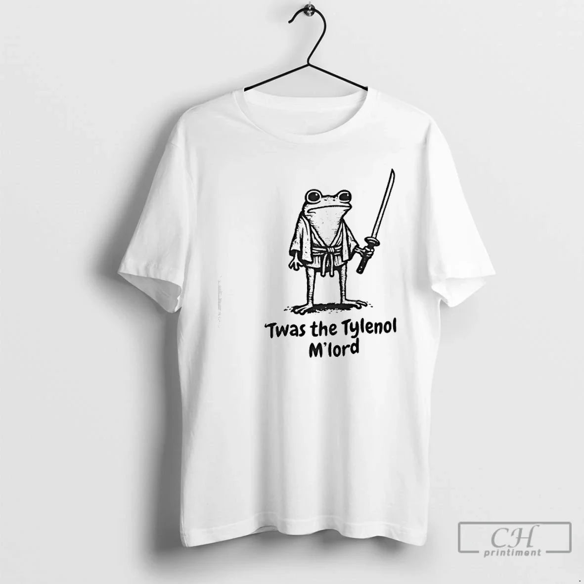 Classic Frog Twas The Tylenol My Lord - Adult & Kids T-Shirts, Sweatshirts & Hoodies apparel design preview 1