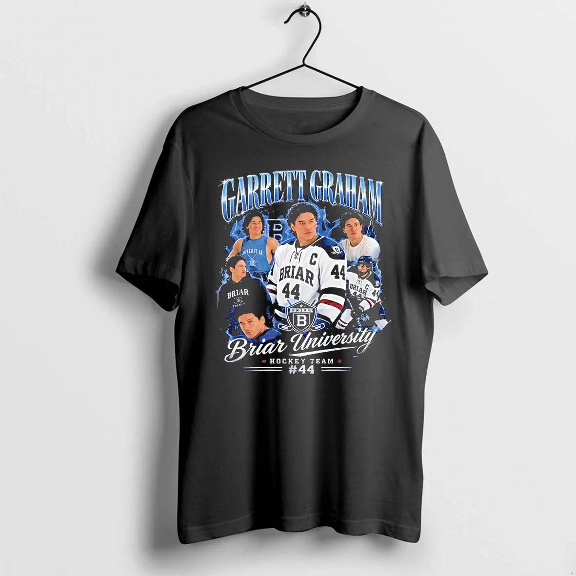 Classic Garrett Graham Briar University 44 Hockey - Adult & Kids T-Shirts, Sweatshirts & Hoodies apparel design preview 1