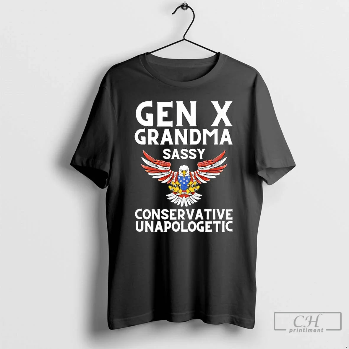 Classic Gen X Grandma Sassy Conservative Unapologetic - Adult & Kids T-Shirts, Sweatshirts & Hoodies apparel design preview 1