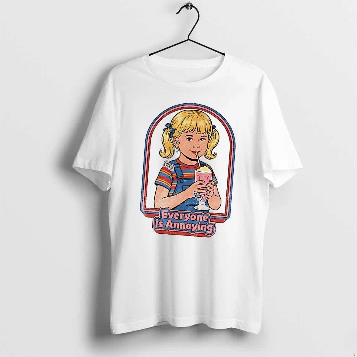 Classic Girl Everyone Is Annoying 2026 Sweater - Adult & Kids T-Shirts, Sweatshirts & Hoodies apparel design preview 1