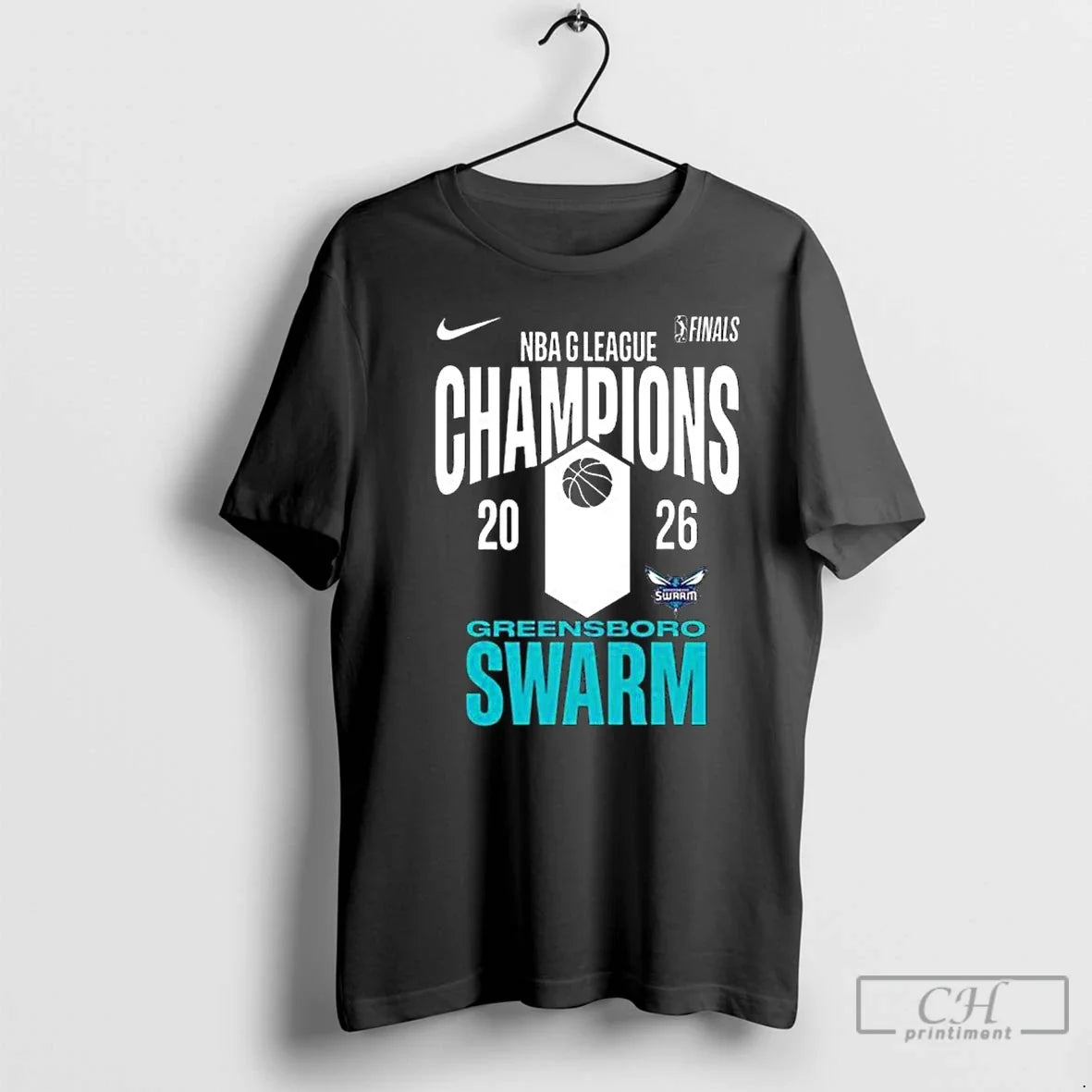 Classic Greensboro Swarm G League Champions 2026 - Adult & Kids T-Shirts, Sweatshirts & Hoodies apparel design preview 1