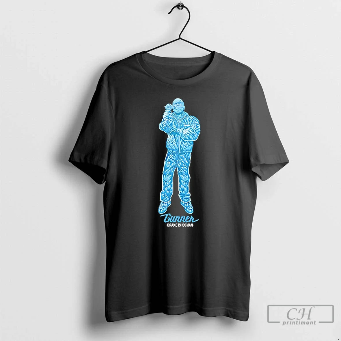 Classic Gunner Drake Is Iceman The World 2026 - Adult & Kids T-Shirts, Sweatshirts & Hoodies apparel design preview 1
