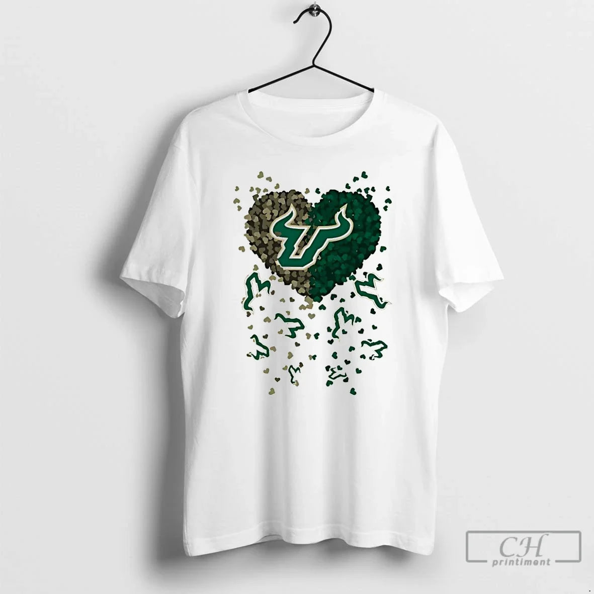 Classic Heart Of South Florida Bulls 2026 - Adult & Kids T-Shirts, Sweatshirts & Hoodies apparel design preview 1
