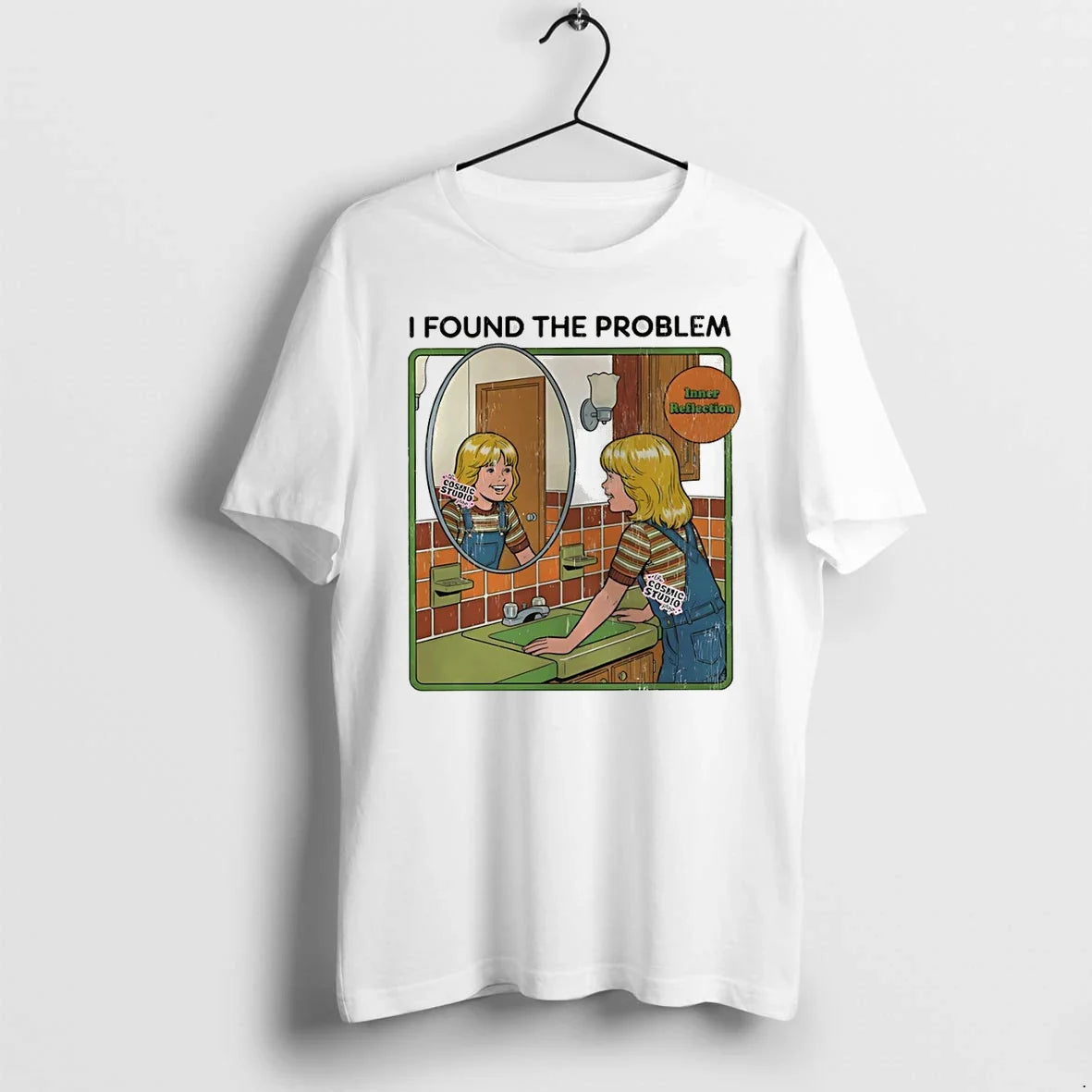 Classic I Found The Problem Inner Reflection Sweater - Adult & Kids T-Shirts, Sweatshirts & Hoodies apparel design preview 1
