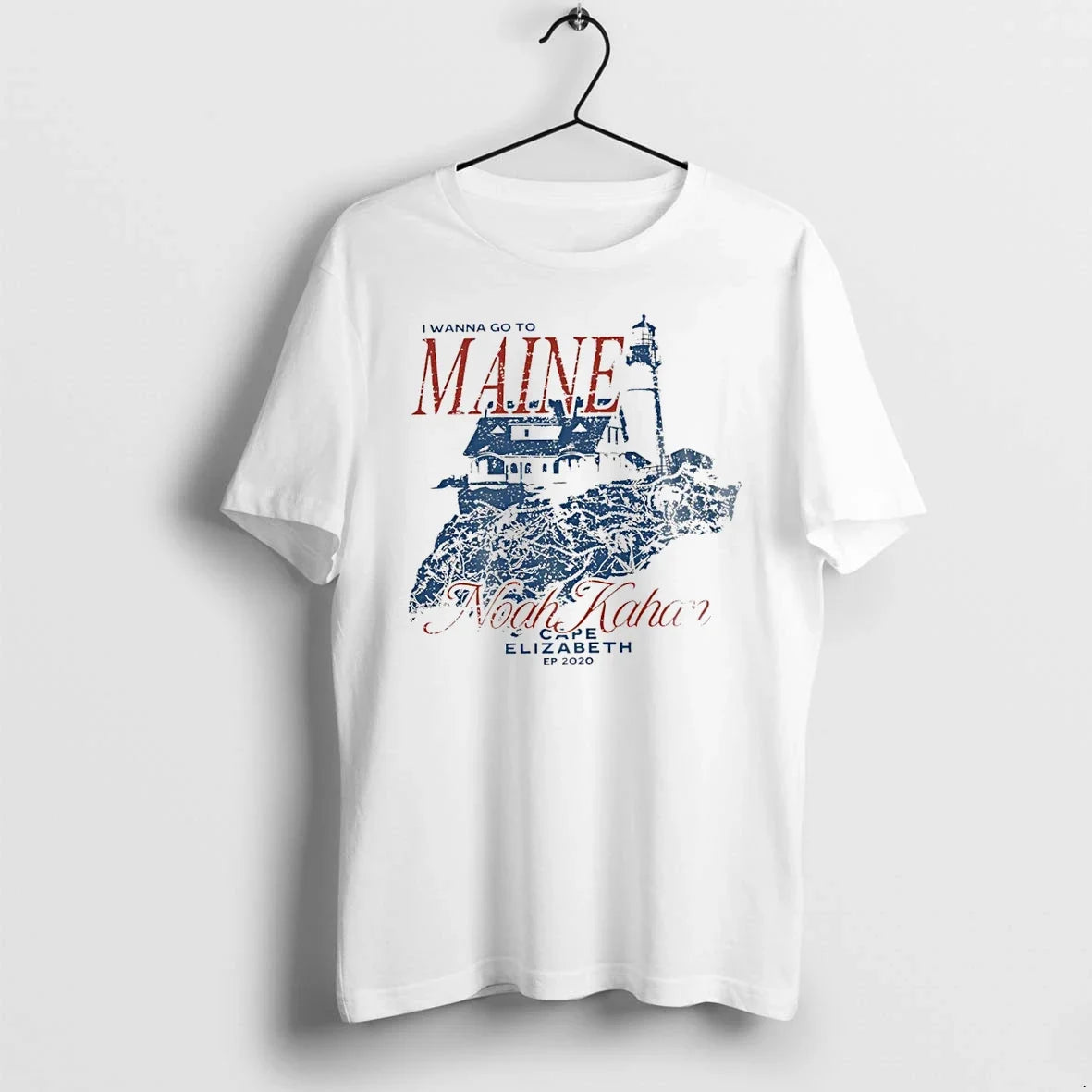 Classic I Wanna Go To Maine Noah Kahan Cape Elizabeth - Adult & Kids T-Shirts, Sweatshirts & Hoodies apparel design preview 1