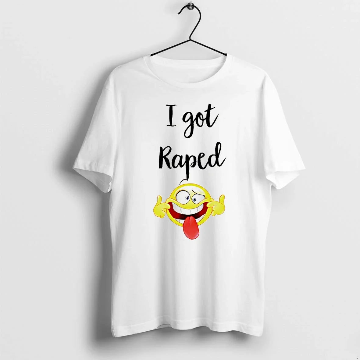 Classic I Got Raped Icon Funny Meme Sweater - Adult & Kids T-Shirts, Sweatshirts & Hoodies apparel design preview 1