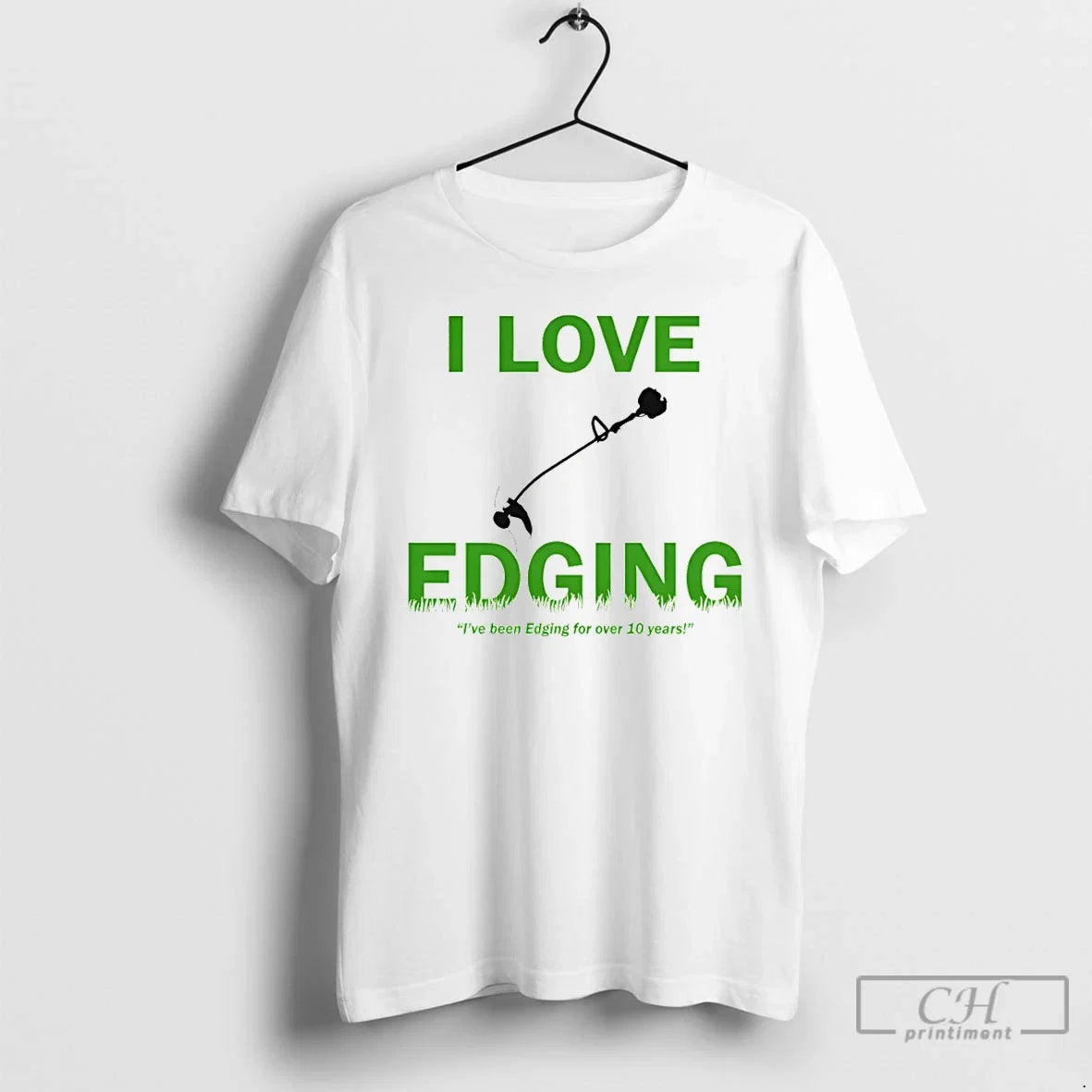Classic I Love Edging Ive Been For Over 10 Years - Adult & Kids T-Shirts, Sweatshirts & Hoodies apparel design preview 1