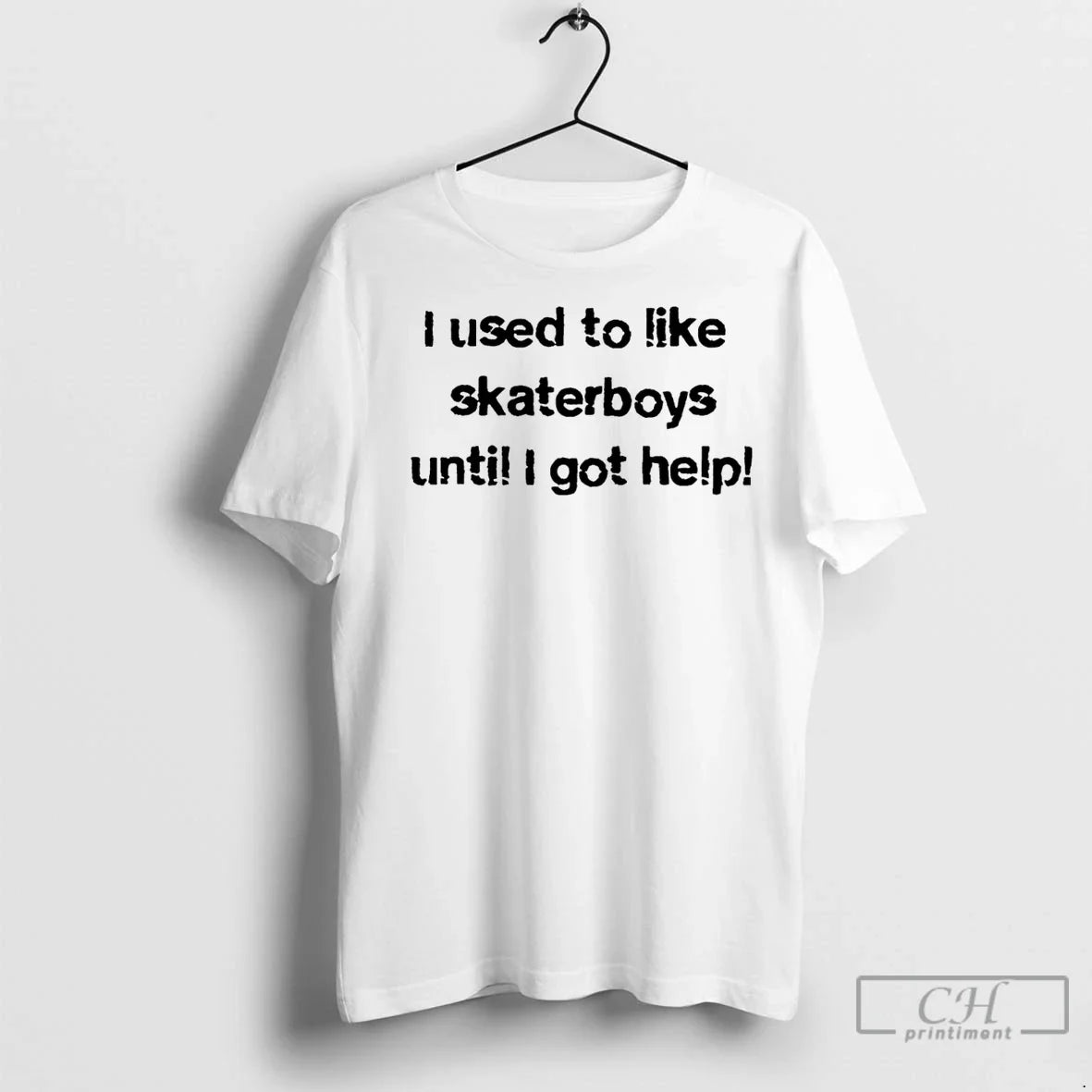 Classic I Used To Like Skaterboys Until Got Help - Adult & Kids T-Shirts, Sweatshirts & Hoodies apparel design preview 1