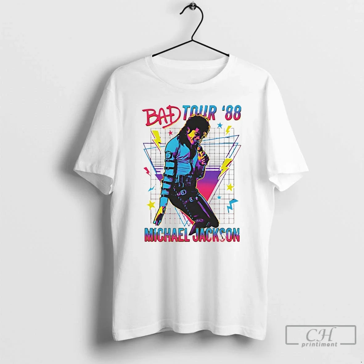 Classic Jackson Bad Tour 88 90s Styles - Adult & Kids T-Shirts, Sweatshirts & Hoodies apparel design preview 1