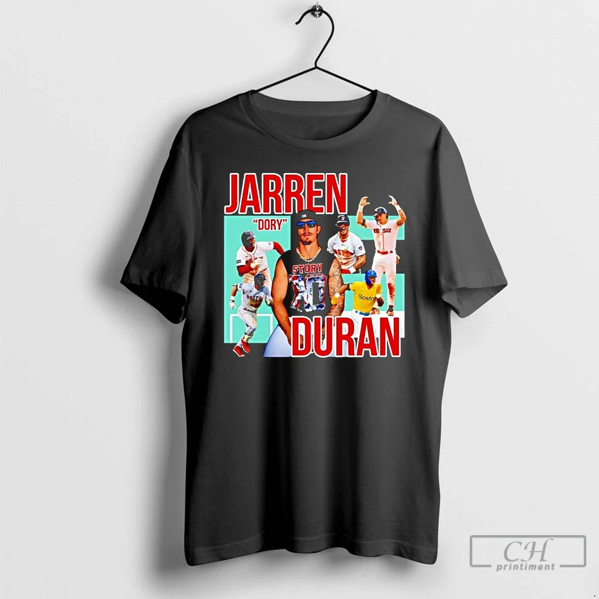 Classic Jarren Duran Dory Boston Red Sox Baseball Mlb - Adult & Kids T-Shirts, Sweatshirts & Hoodies apparel design preview 1