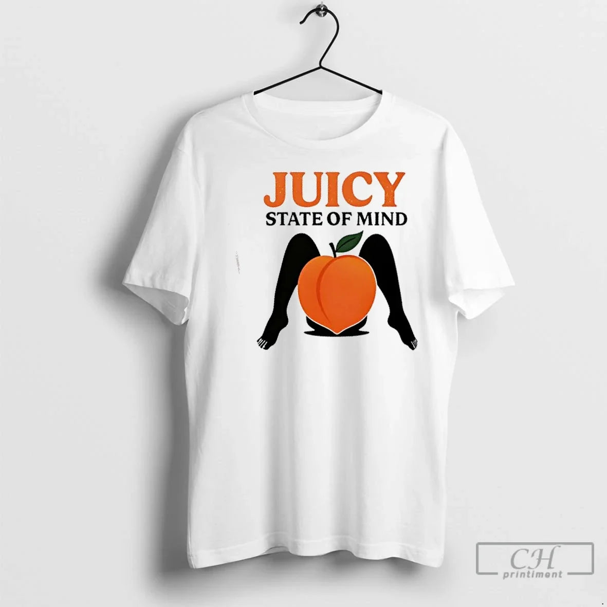Classic Juicy State Of Mind Peach Adult - Adult & Kids T-Shirts, Sweatshirts & Hoodies apparel design preview 1
