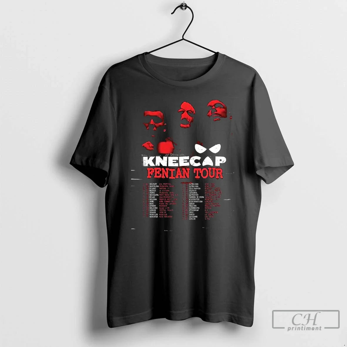 Classic Kneecap Fenian Tour 2026 - Adult & Kids T-Shirts, Sweatshirts & Hoodies apparel design preview 1