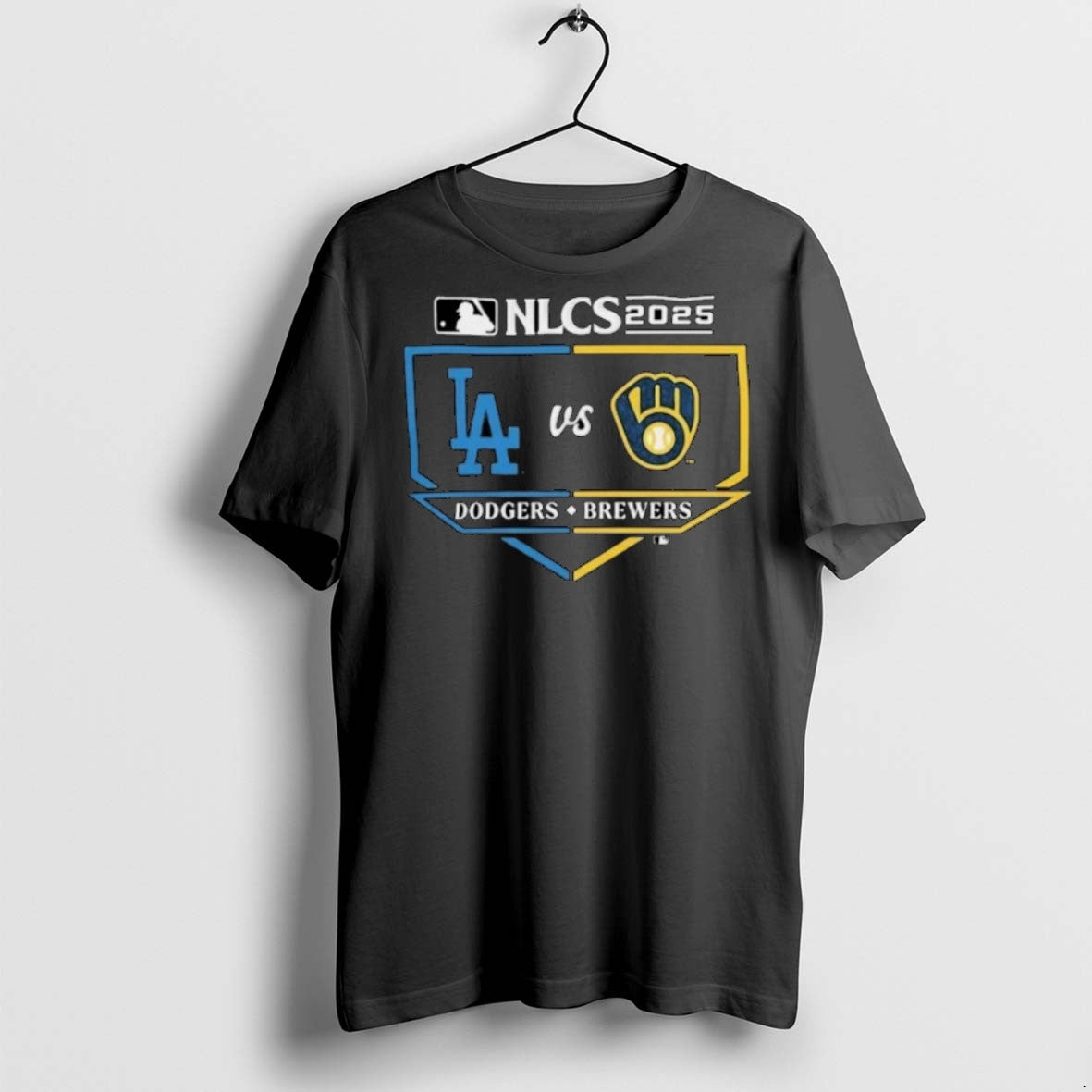 Classic Los Angeles Dodgers Vs Milwaukee Brewers Nlcs - Adult & Kids T-Shirts, Sweatshirts & Hoodies apparel design preview 1