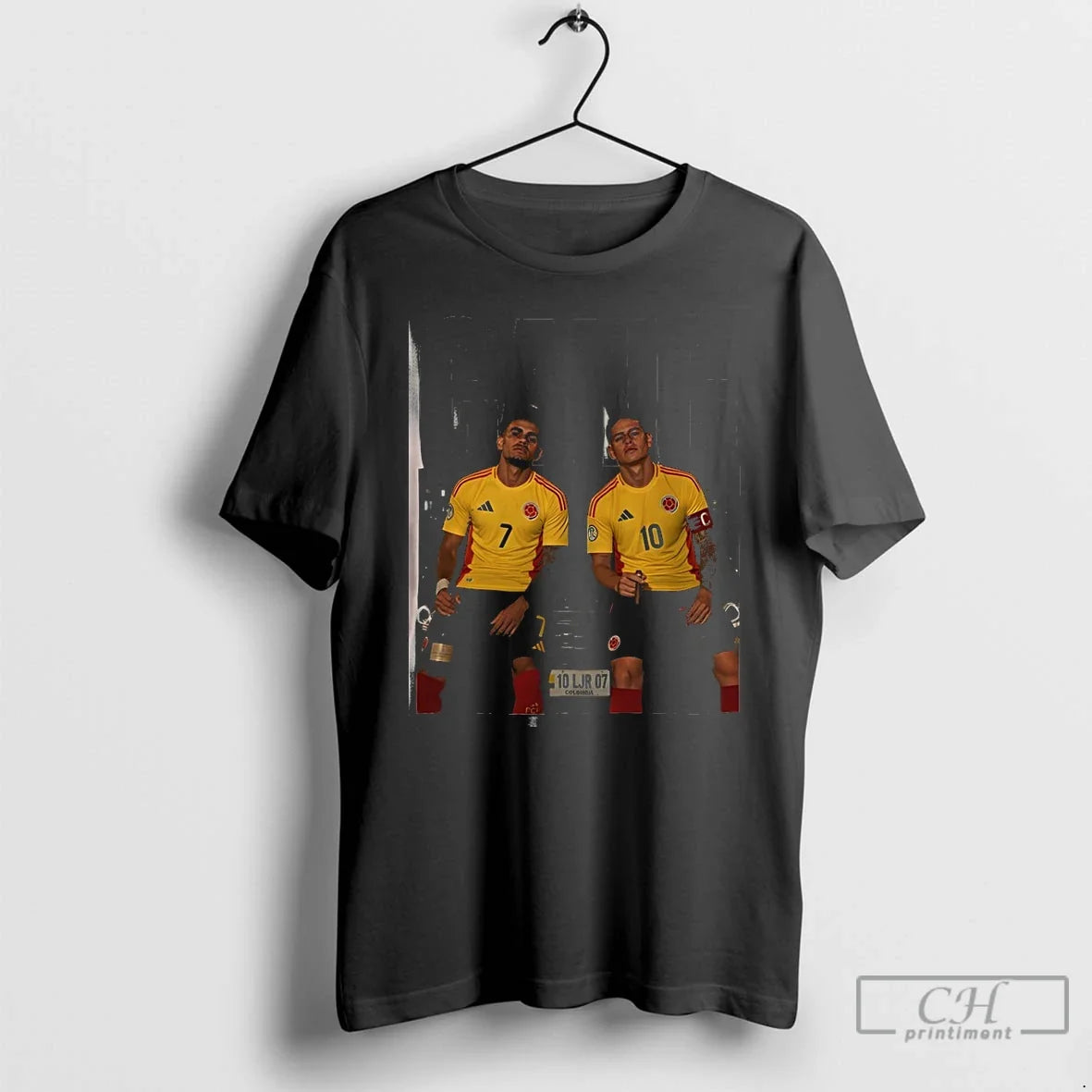 Classic Luis Diaz James Rodriguez Colombia World Cup - Adult & Kids T-Shirts, Sweatshirts & Hoodies apparel design preview 1