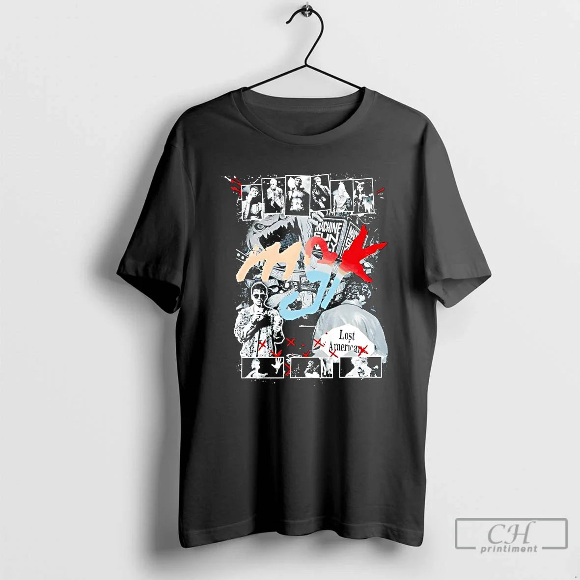 Classic Mgk Machine Gun Kelly Lost Americana Tour - Adult & Kids T-Shirts, Sweatshirts & Hoodies apparel design preview 1