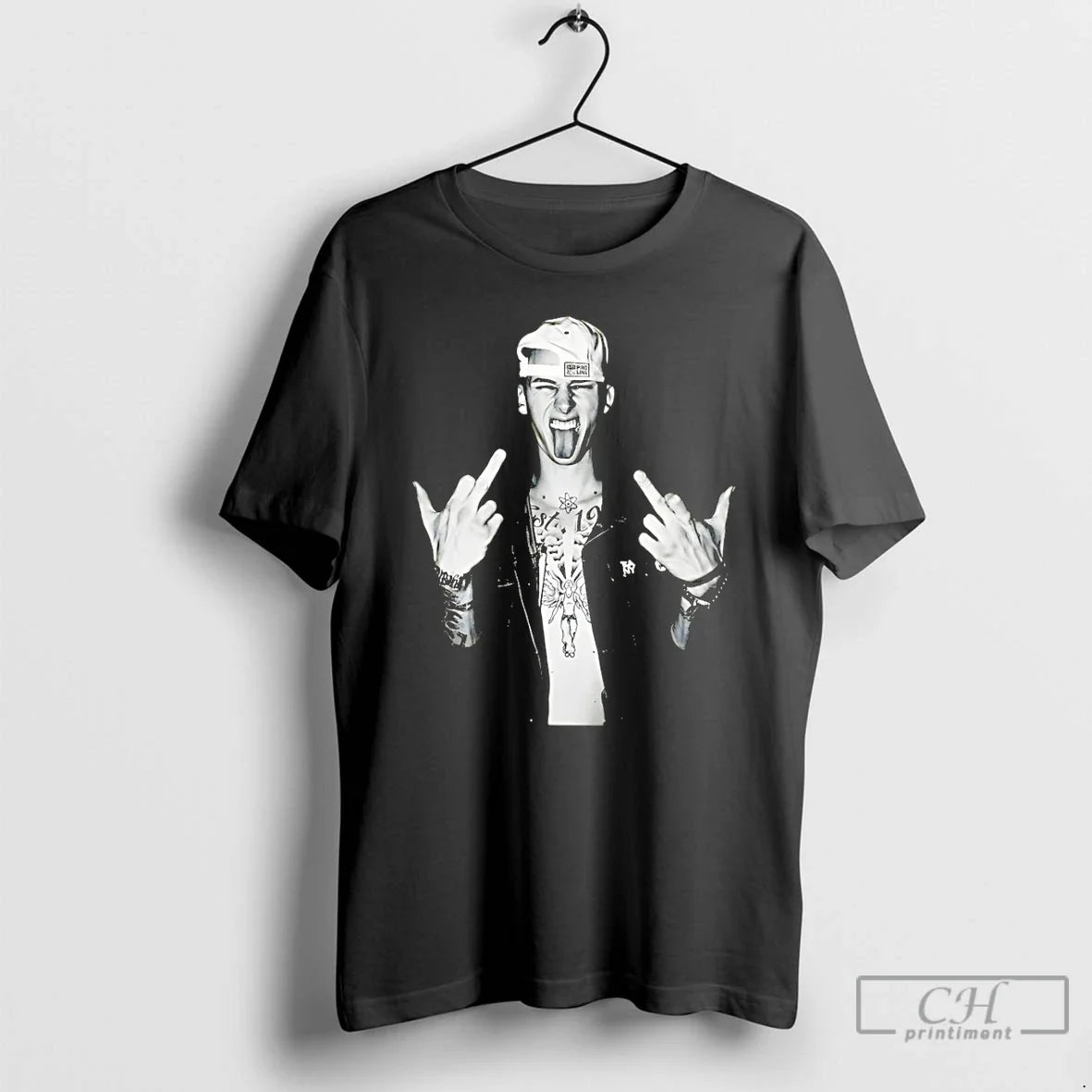 Classic Machine Gun Kelly Middle Finger Mgk Lost - Adult & Kids T-Shirts, Sweatshirts & Hoodies apparel design preview 1