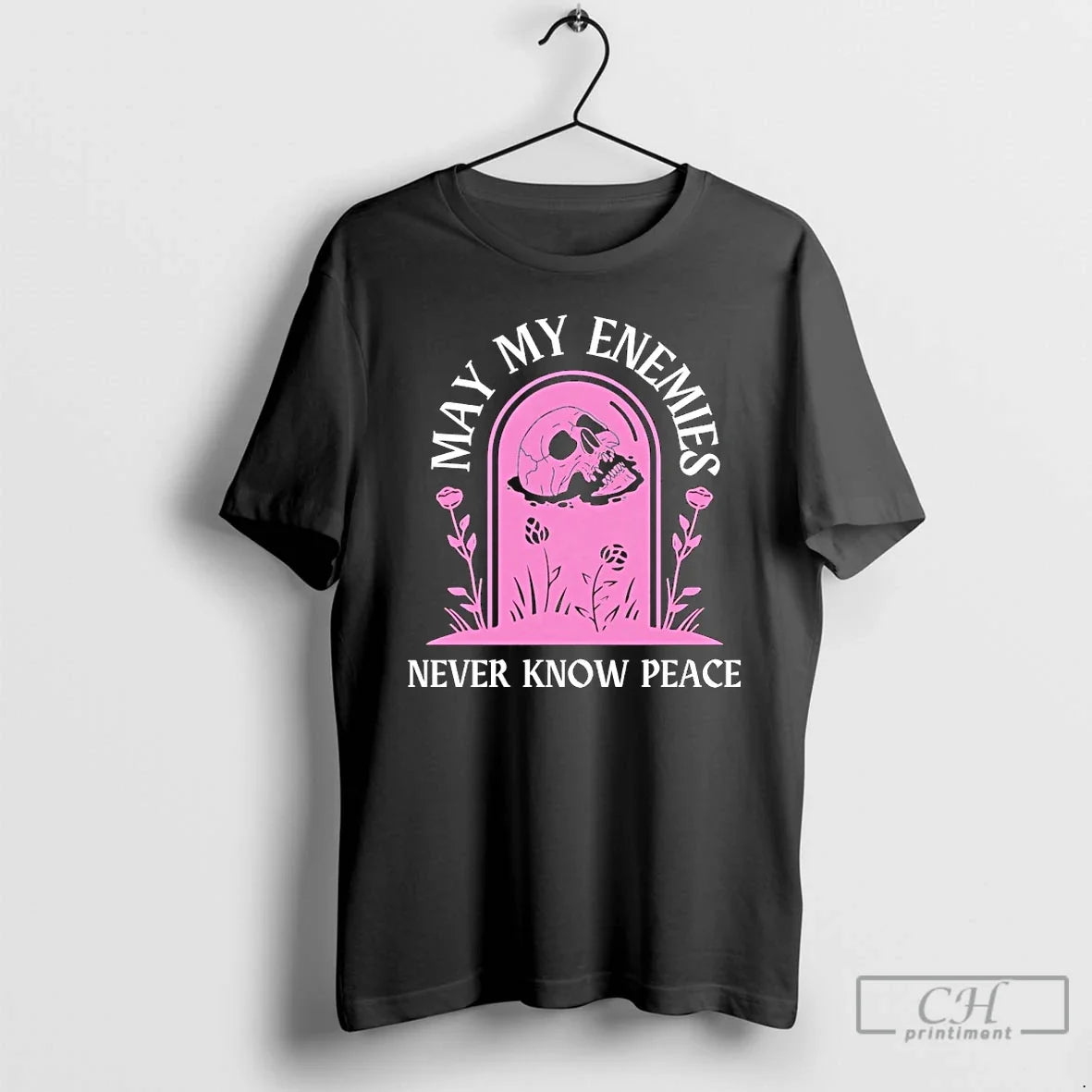Classic May In Enemies Never Know Peace Dj Mac Rascal - Adult & Kids T-Shirts, Sweatshirts & Hoodies apparel design preview 1