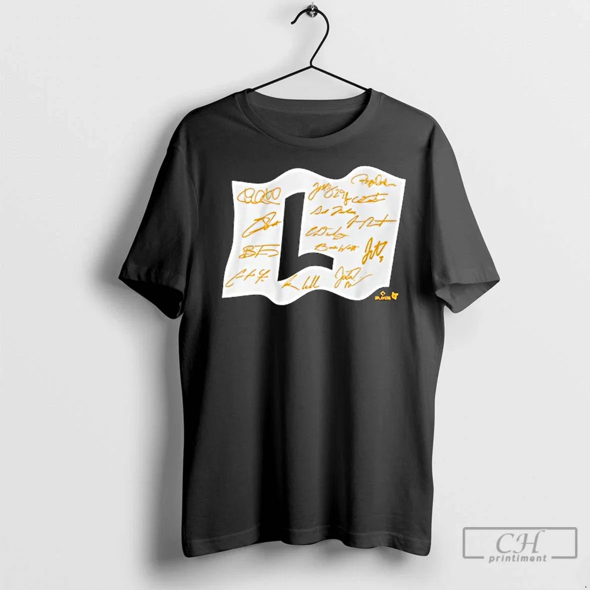 Classic Milwaukee Baseball Fly The L Flag Signatures - Adult & Kids T-Shirts, Sweatshirts & Hoodies apparel design preview 1