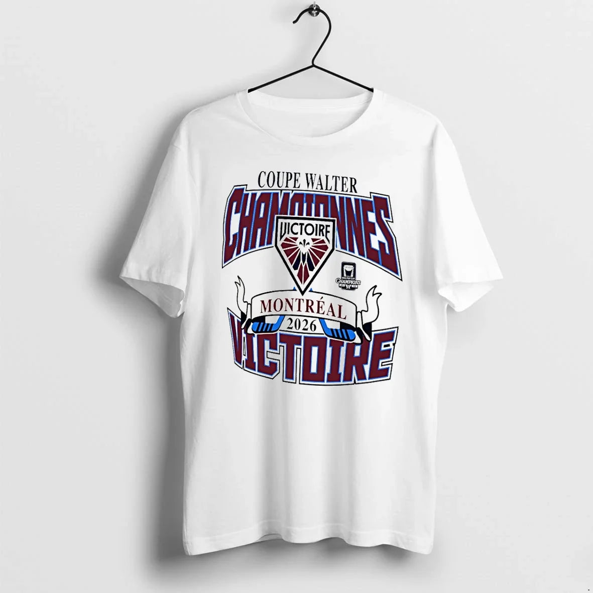 Classic Montreal Victoire Coupe Walter Championnes De - Adult & Kids T-Shirts, Sweatshirts & Hoodies apparel design preview 1