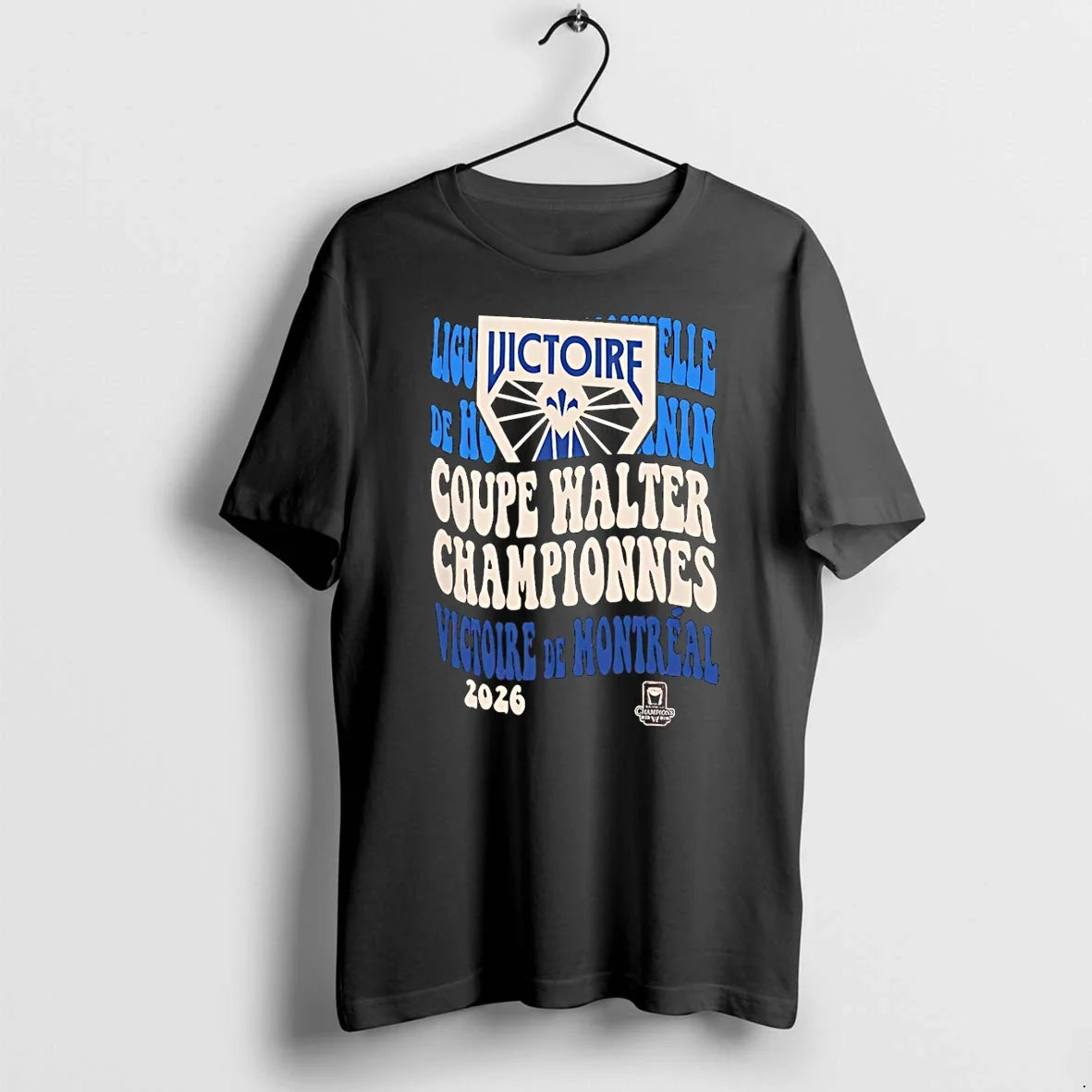 Classic Montreal Victoire Coupe Walter Championnes De - Adult & Kids T-Shirts, Sweatshirts & Hoodies apparel design preview 1
