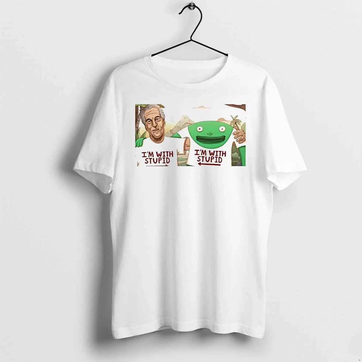 Classic Mr Frog Epstein Files Im With Stupid Sweater - Adult & Kids T-Shirts, Sweatshirts & Hoodies apparel design preview 1