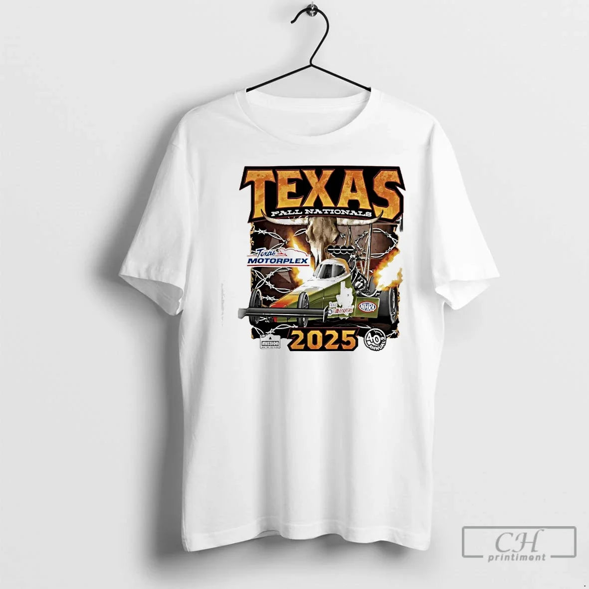 Classic Nhra Nitromall 2025 Texas Fallnationals Event - Adult & Kids T-Shirts, Sweatshirts & Hoodies apparel design preview 1