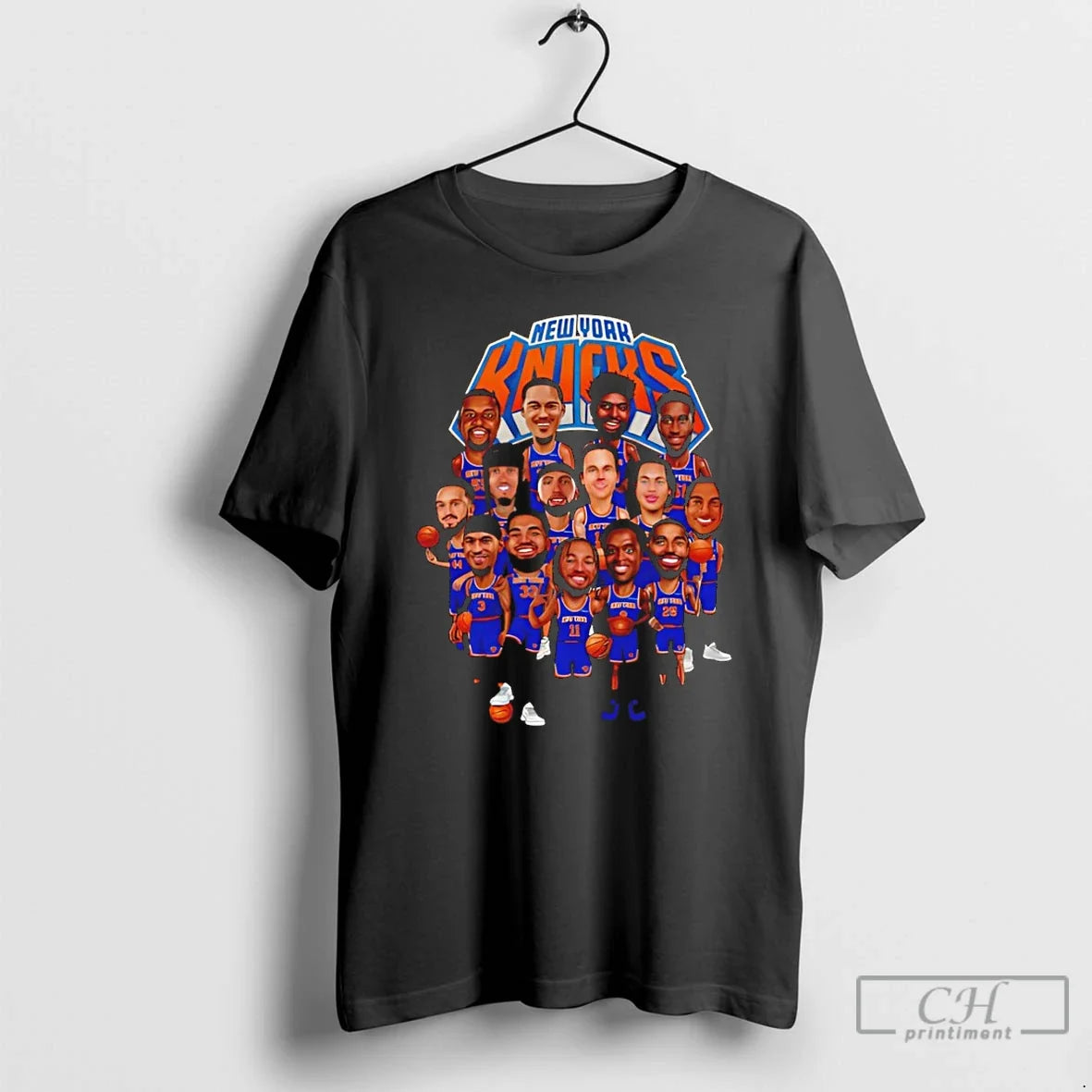 Classic New York 2026 Playoffs Caricature - Adult & Kids T-Shirts, Sweatshirts & Hoodies apparel design preview 1