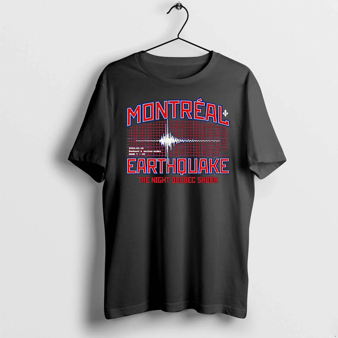 Classic Newhooks Series Under The Montreal Earthquake - Adult & Kids T-Shirts, Sweatshirts & Hoodies apparel design preview 1
