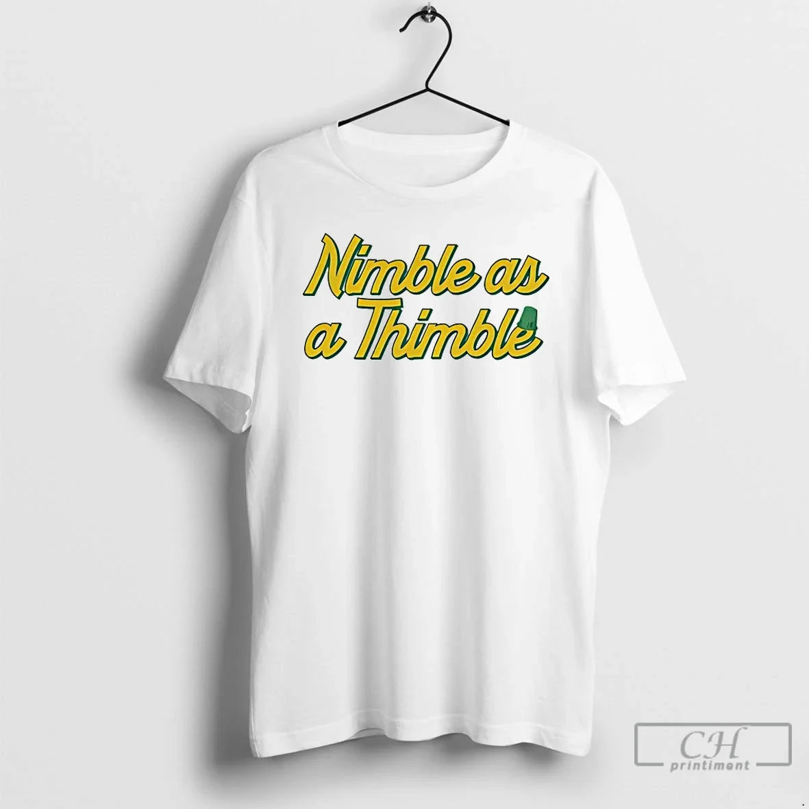 Classic Nimble As A Thimble - Adult & Kids T-Shirts, Sweatshirts & Hoodies apparel design preview 1
