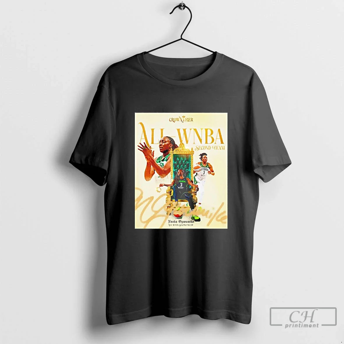 Classic Nneka Ogwumike Seattle Storm All Wnba Second - Adult & Kids T-Shirts, Sweatshirts & Hoodies apparel design preview 1